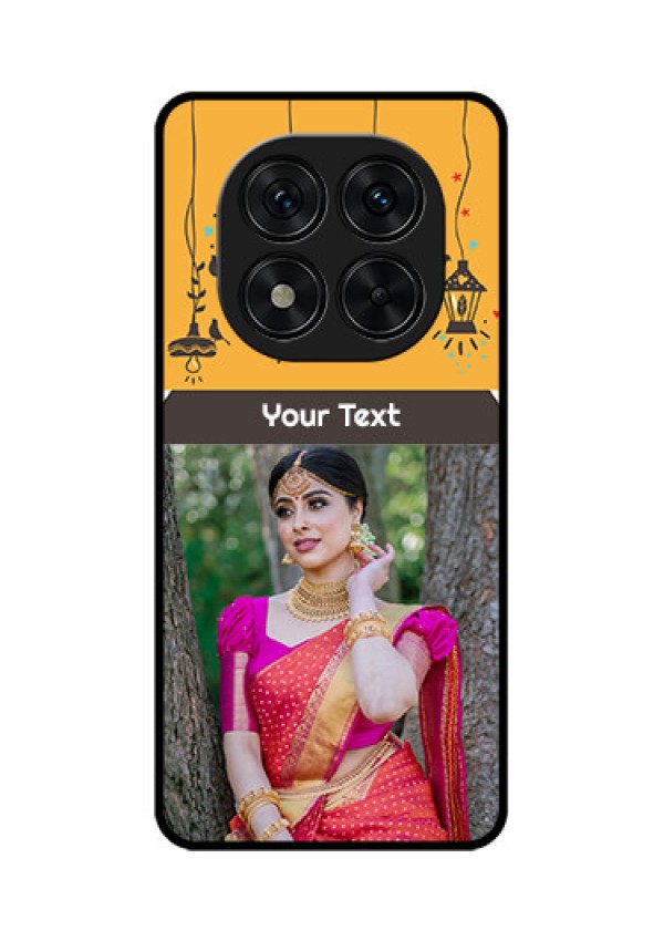 Redmi Note 14 Pro 5G Custom Glass Phone CaseWith Family Picture And Icons