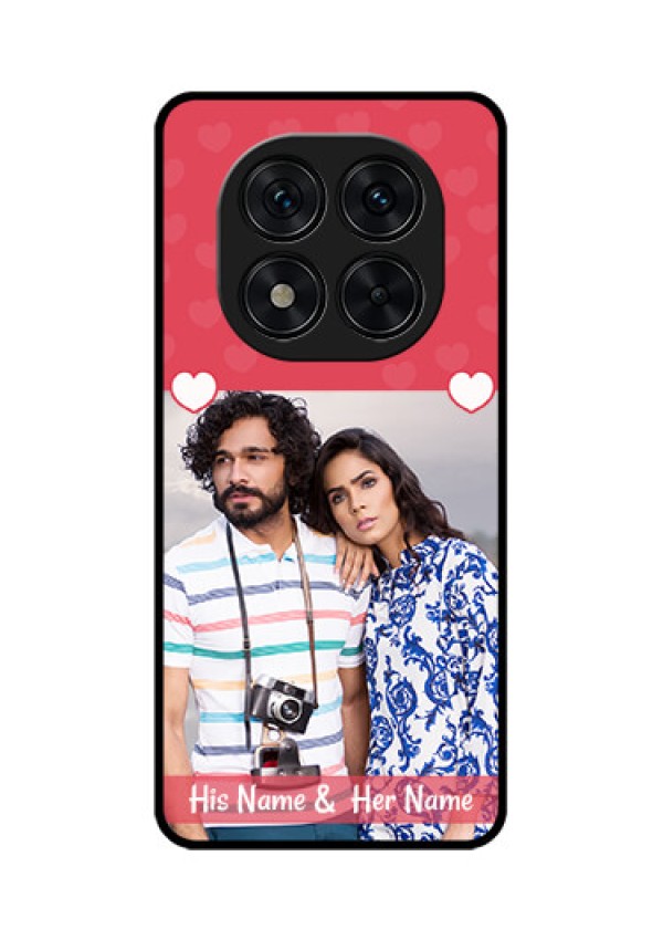 Redmi Note 14 Pro 5G Custom Glass Phone CaseSimple Love Design
