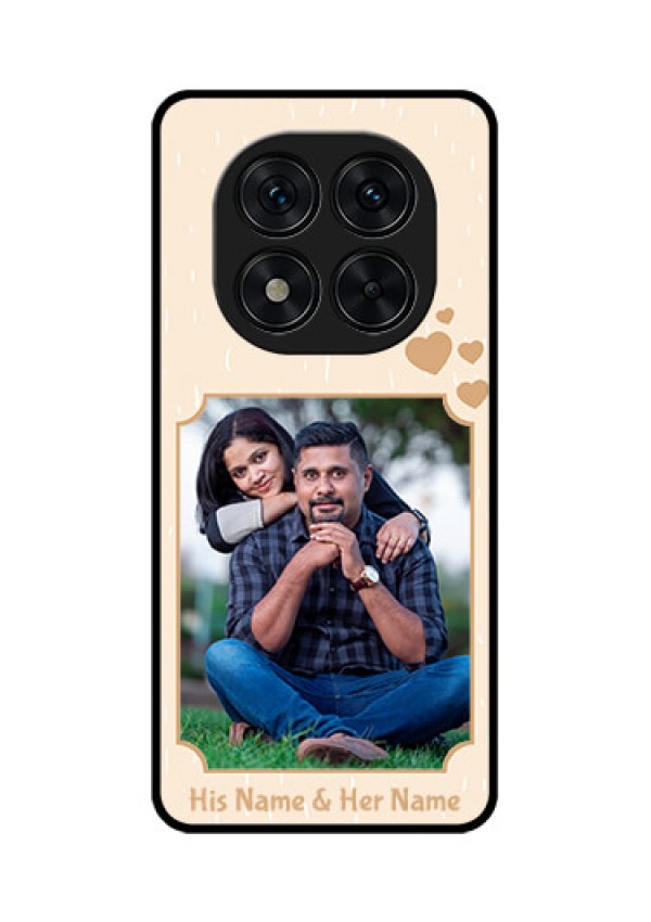 Redmi Note 14 Pro 5G Custom Glass Phone CaseWith Confetti Love Design