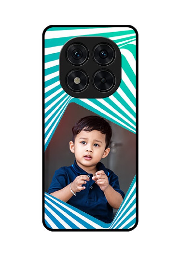 Redmi Note 14 Pro 5G Custom Glass Phone CaseAbstract Spiral Design