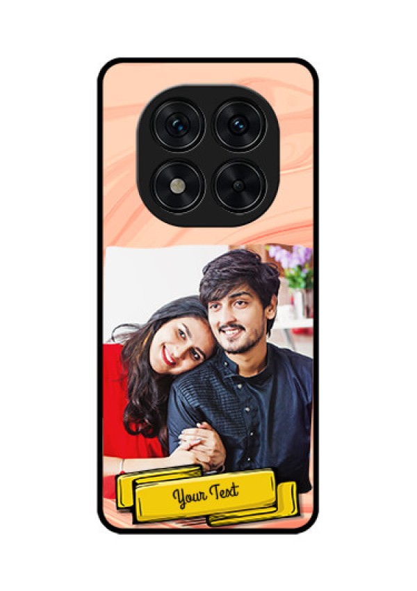 Redmi Note 14 Pro 5G Custom Glass Phone CaseMarble Texture Design