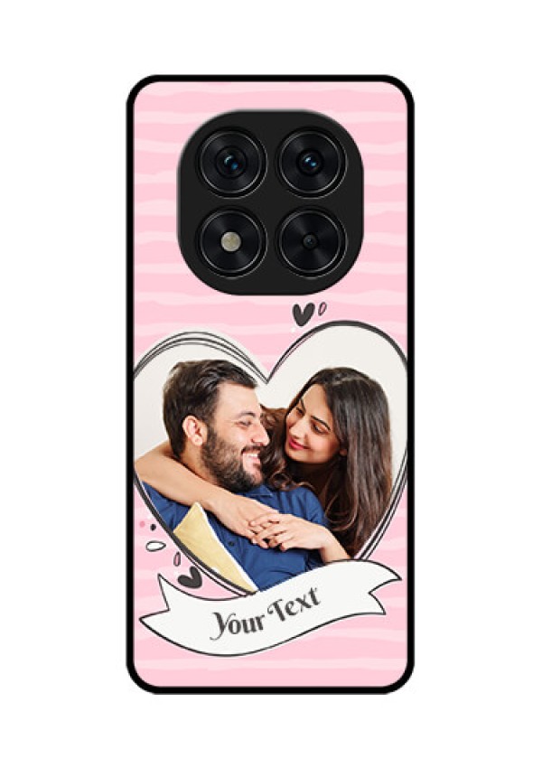 Redmi Note 14 Pro 5G Custom Glass Phone CaseVintage Heart Design
