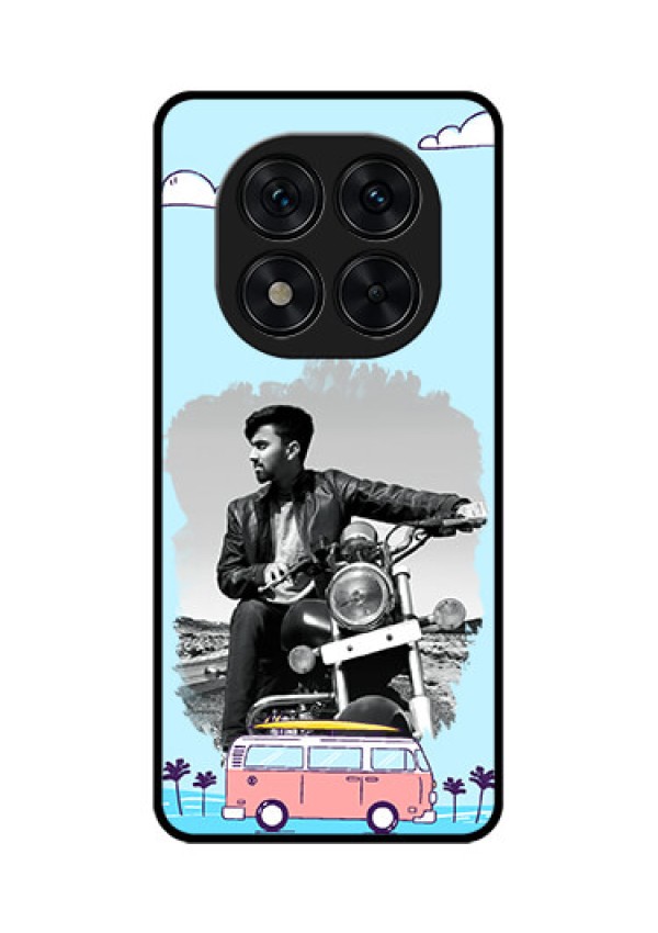Redmi Note 14 Pro 5G Custom Glass Phone CaseTravel and Adventure Design