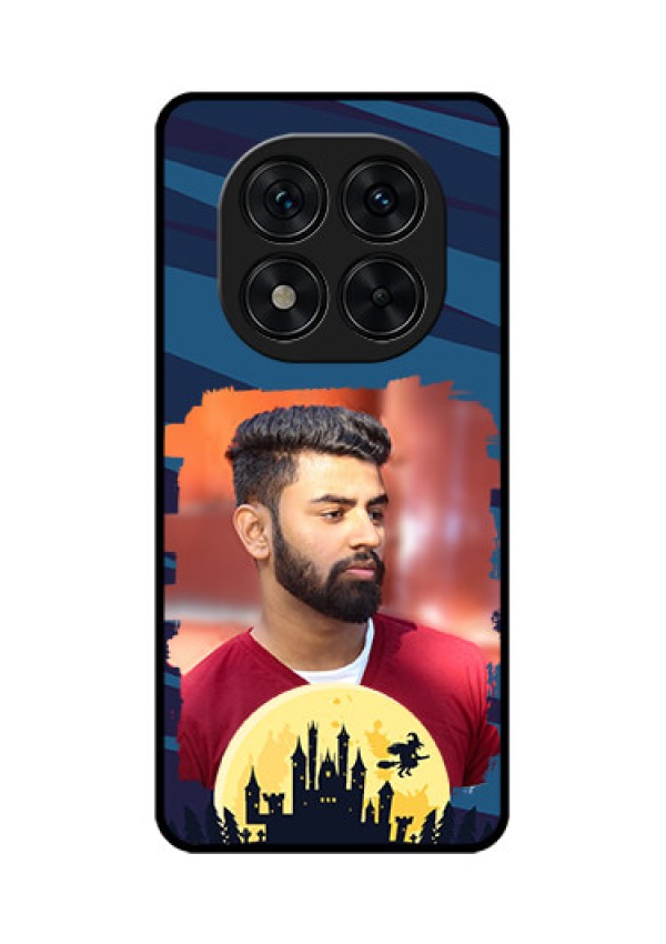 Redmi Note 14 Pro 5G Custom Glass Phone CaseHalloween Witch Design
