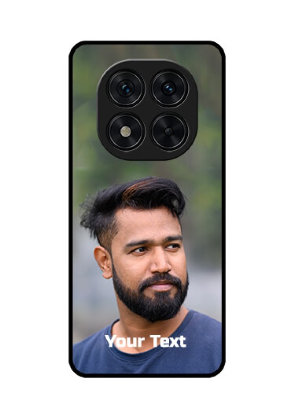 Redmi Note 14 Pro 5G Custom Glass Phone CasePhoto With Text Design