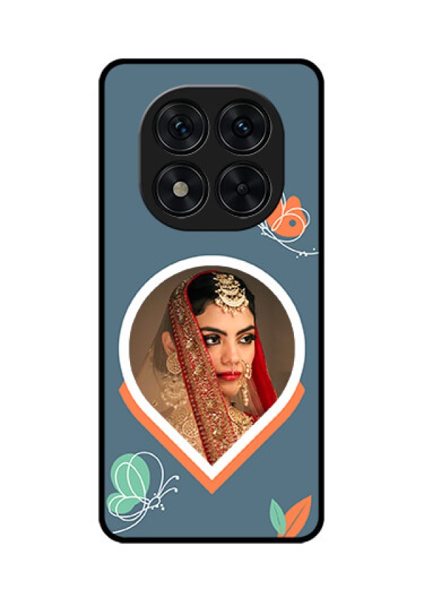 Redmi Note 14 Pro 5G Custom Glass Phone CaseDroplet Butterflies Design