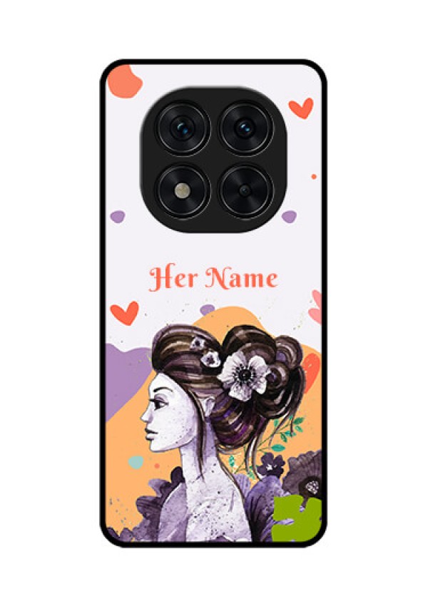 Redmi Note 14 Pro 5G Custom Glass Phone CaseWoman And Nature Design