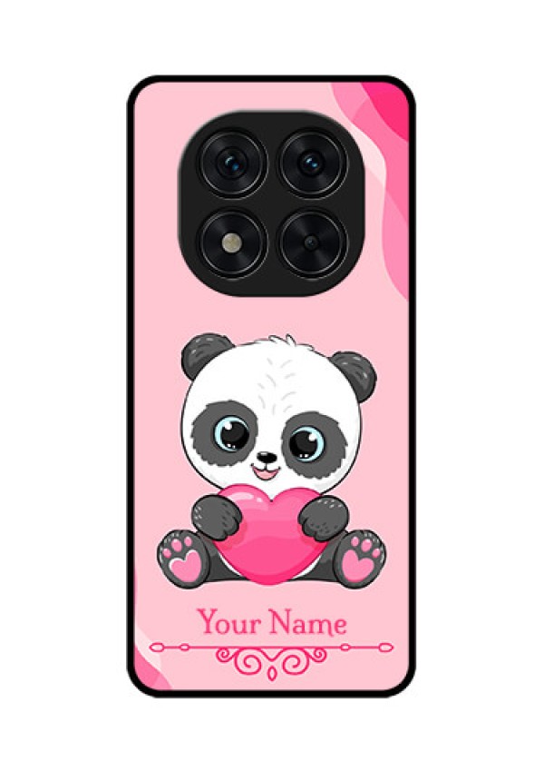 Redmi Note 14 Pro 5G Custom Glass Phone CaseCute Panda Design