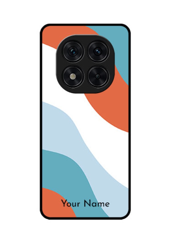 Redmi Note 14 Pro 5G Custom Glass Phone CaseColoured Waves Design