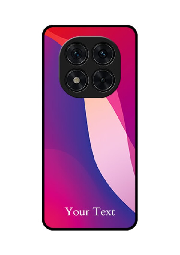 Redmi Note 14 Pro 5G Custom Glass Phone CaseDigital Abstract Overlap Design