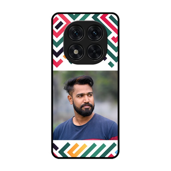 Redmi Note 14 Pro 5G Custom Glass Phone CaseColorful Maze Pattern Design Redmi Note 14 Pro 5G Custom Glass Phone CaseColorful Maze Pattern Design
