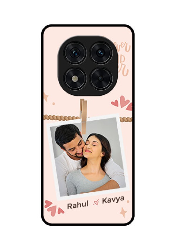 Redmi Note 14 Pro 5G Custom Glass Phone CaseForever And Ever Love Design