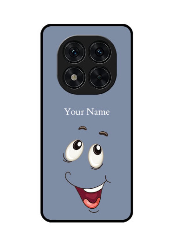 Redmi Note 14 Pro 5G Custom Glass Phone CaseLaughing Cartoon Face Design