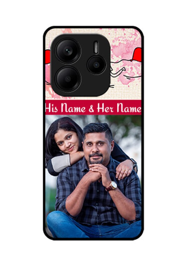 Redmi Note 14 SE 5G Custom Glass Phone Case - You And Me Case Design