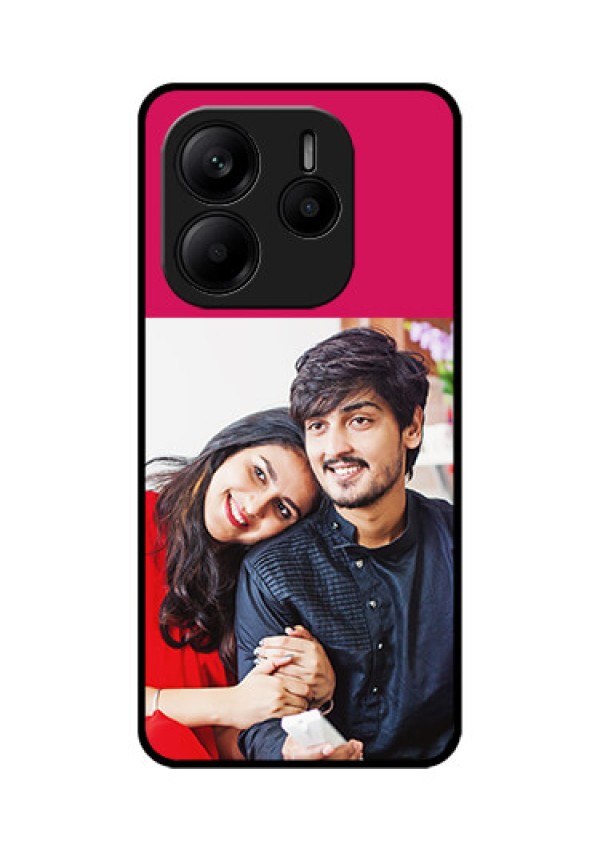 Redmi Note 14 SE 5G Custom Glass Phone Case - Anniversary Cover Design