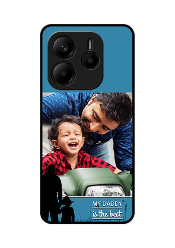 Redmi Note 14 SE 5G Custom Glass Phone Case - Best Dad Design