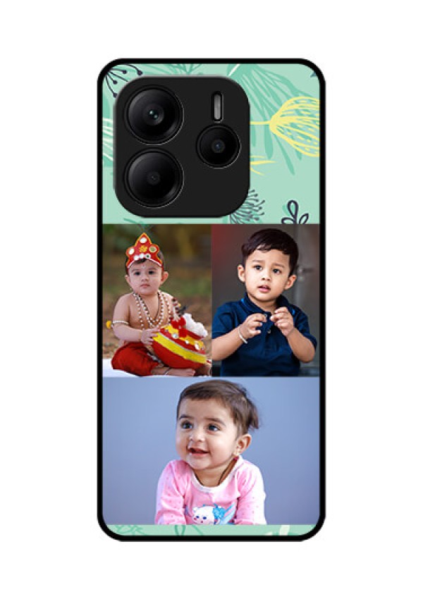 Redmi Note 14 SE 5G Custom Glass Phone Case - Forever Family Design