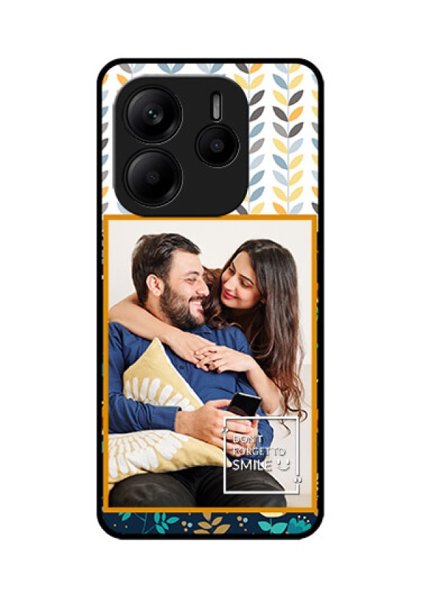 Redmi Note 14 SE 5G Custom Glass Phone Case - Pattern Design