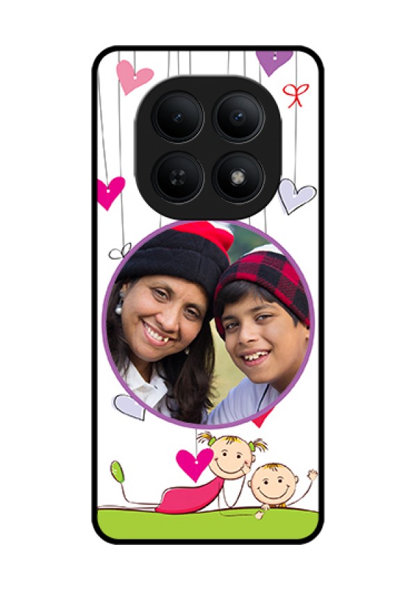 Xiaomi Redmi Note 15 5G Custom Glass Phone Case - Cute Kids Phone Case Design