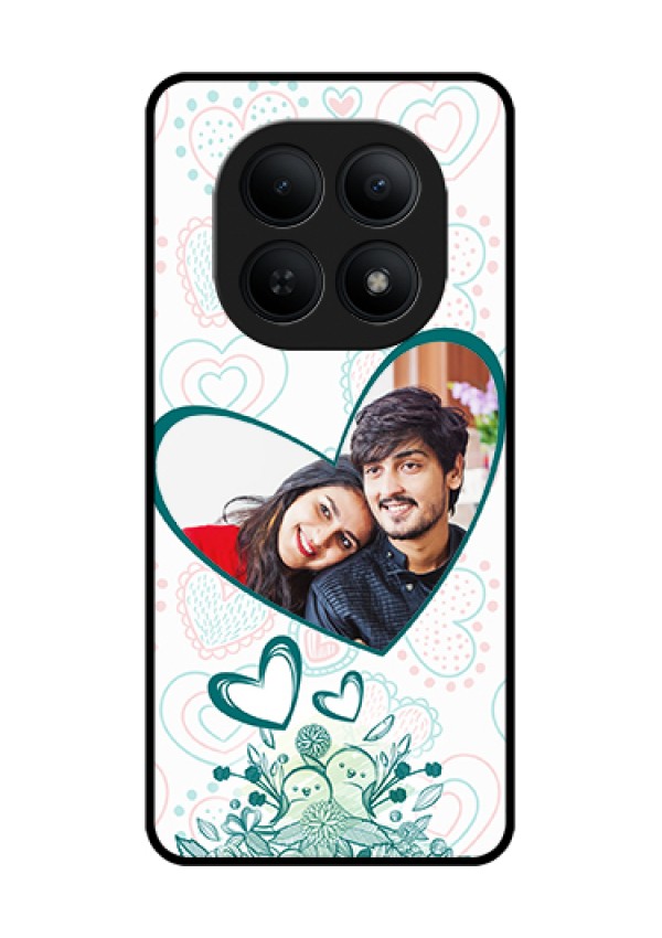 Xiaomi Redmi Note 15 5G Custom Glass Phone Case - Premium Couple Design