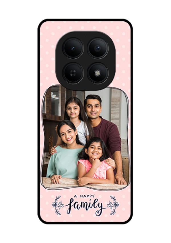 Xiaomi Redmi Note 15 5G Custom Glass Phone Case - Family With Dots Design