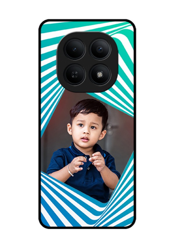 Xiaomi Redmi Note 15 5G Custom Glass Phone Case - Abstract Spiral Design