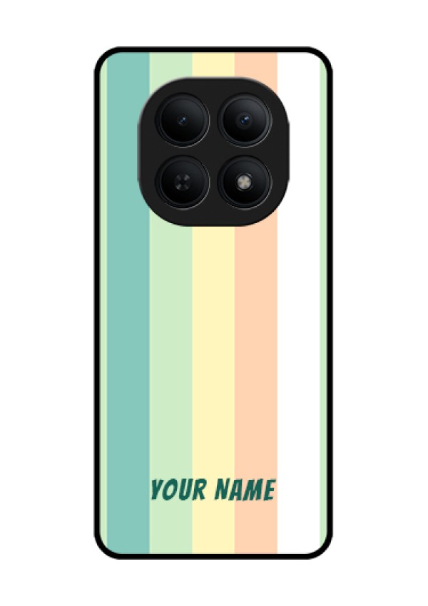 Xiaomi Redmi Note 15 5G Custom Glass Phone Case - Multi - Colour Stripes Design