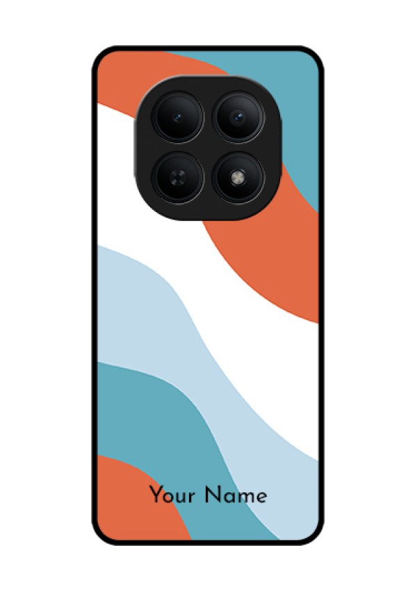 Xiaomi Redmi Note 15 5G Custom Glass Phone Case - Coloured Waves Design