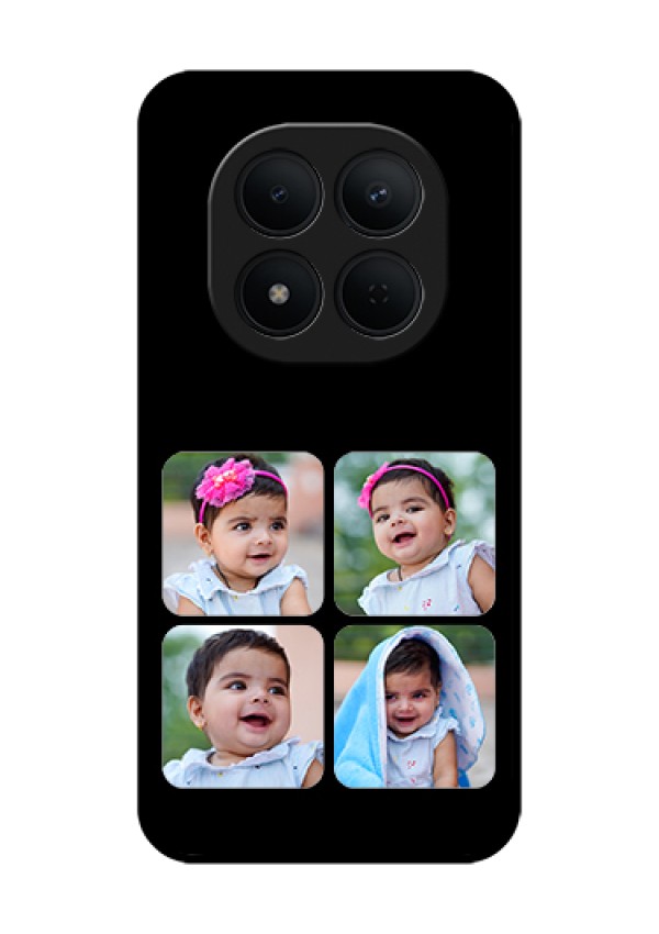 Xiaomi Redmi Note 15 Pro 5G Custom Glass Phone Case - Multiple Pictures Design