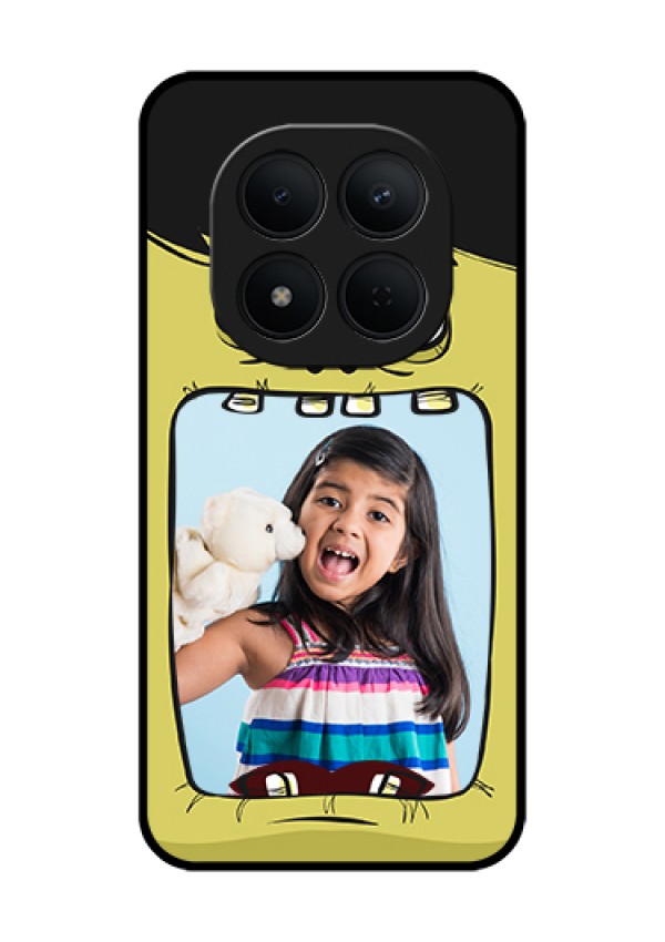 Xiaomi Redmi Note 15 Pro 5G Custom Glass Phone Case - Cartoon Monster Back Case Design