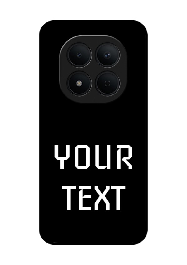 Xiaomi Redmi Note 15 Pro 5G Custom Glass Phone Case - Your Name Design