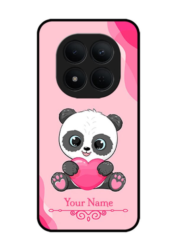 Xiaomi Redmi Note 15 Pro 5G Custom Glass Phone Case - Cute Panda Design
