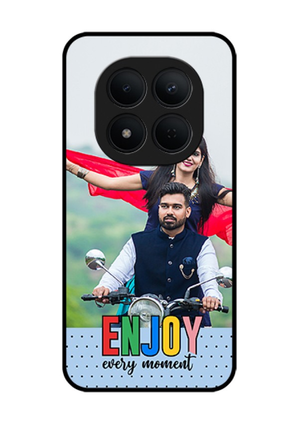 Xiaomi Redmi Note 15 Pro 5G Custom Glass Phone Case - Enjoy Every Moment Design