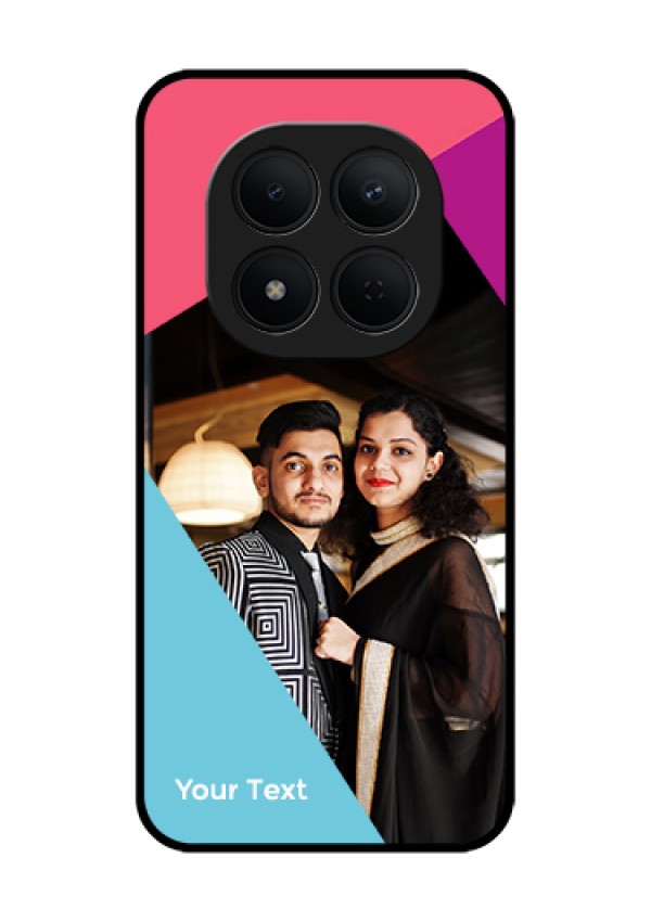 Xiaomi Redmi Note 15 Pro 5G Custom Glass Phone Case - Stacked Triple Colour Design