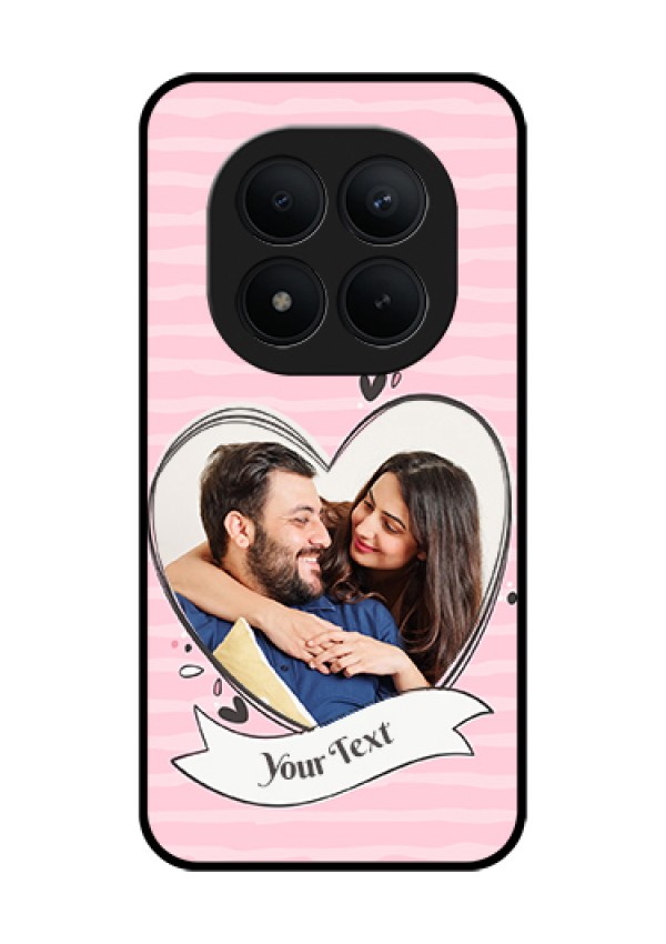 Xiaomi Redmi Note 15 Pro Plus 5G Custom Glass Phone Case - Vintage Heart Design