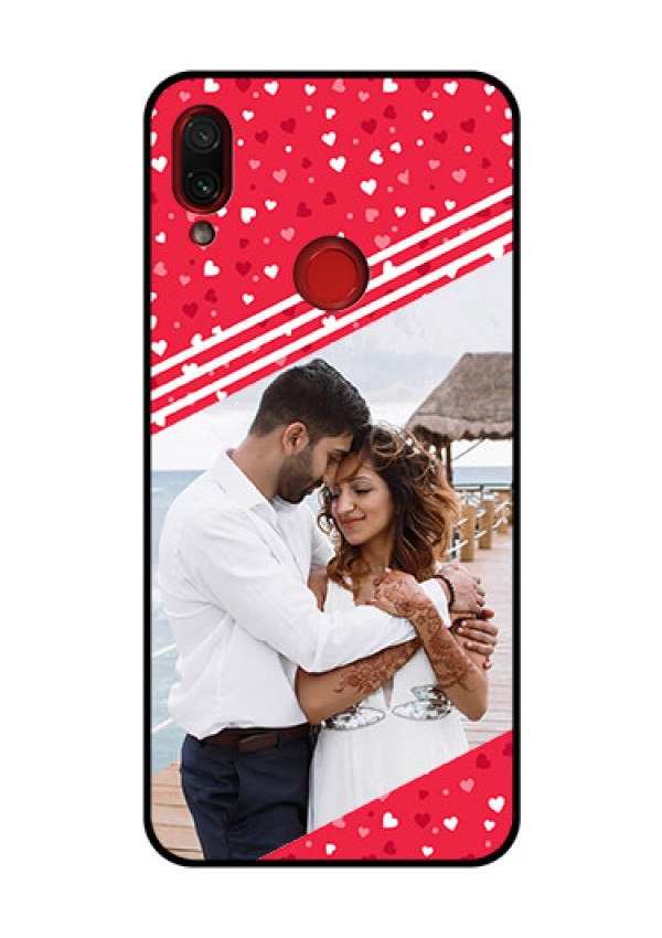 Redmi Note 7 Pro Custom Glass Mobile Case  - Valentines Gift Design