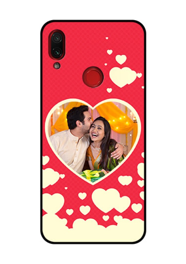 Redmi Note 7 Pro Custom Glass Mobile Case  - Love Symbols Phone Cover Design