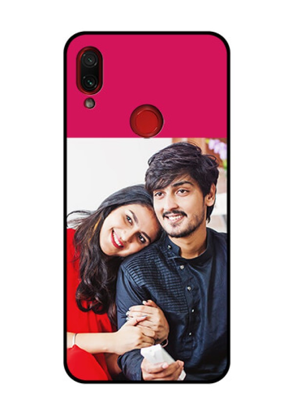 Redmi Note 7 Pro Custom Glass Mobile Case  - Anniversary Cover Design