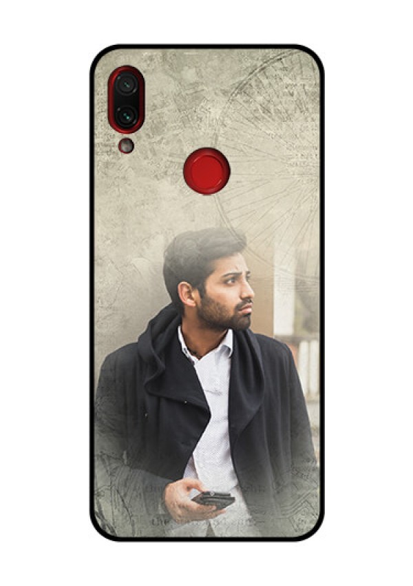 Redmi Note 7 Pro Custom Glass Phone Case  - with vintage design