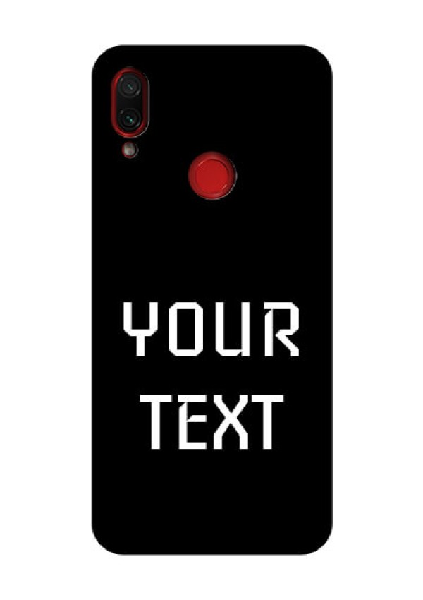 Redmi Note 7 Pro Your Name on Glass Phone Case