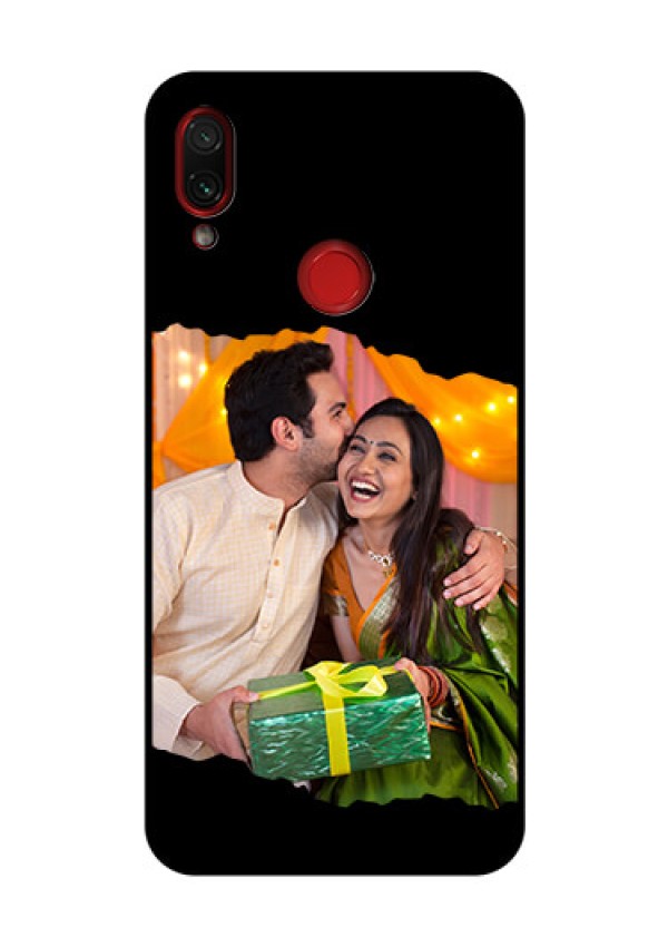 Xiaomi Redmi Note 7 Pro Custom Glass Phone Case - Tear-off Design