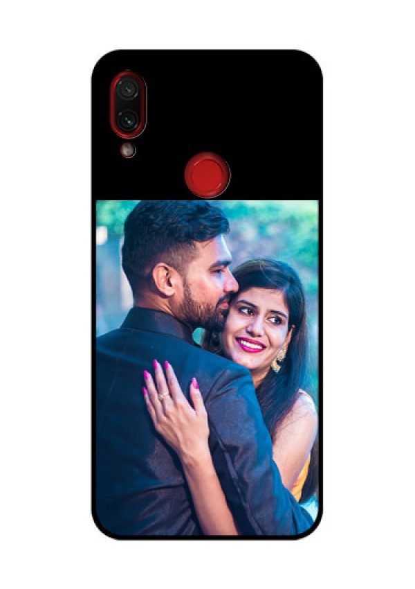 RedmiNote 7 Pro Custom Glass Phone Case - Upload Full Picture With Custom Color Design
