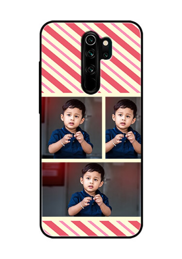 Redmi Note 8 Pro Personalized Glass Phone Case  - Picture Upload Mobile Case Design
