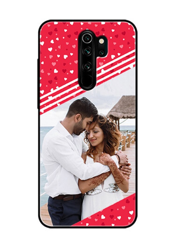 Redmi Note 8 Pro Custom Glass Mobile Case  - Valentines Gift Design