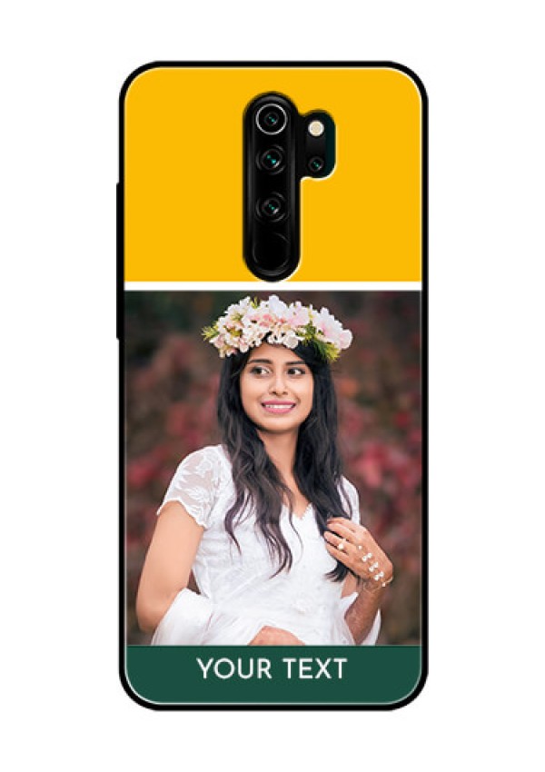 Redmi Note 8 Pro Photo Printing on Glass Case  - Love You Design