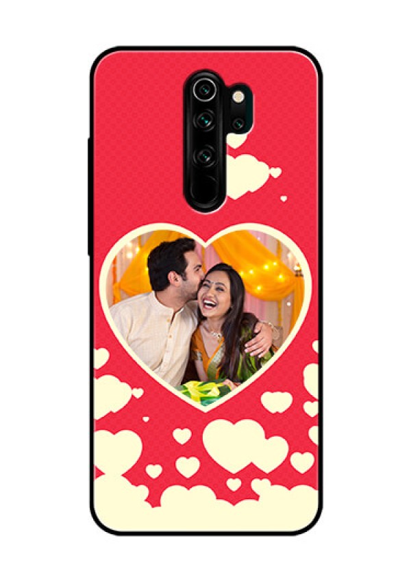 Redmi Note 8 Pro Custom Glass Mobile Case  - Love Symbols Phone Cover Design
