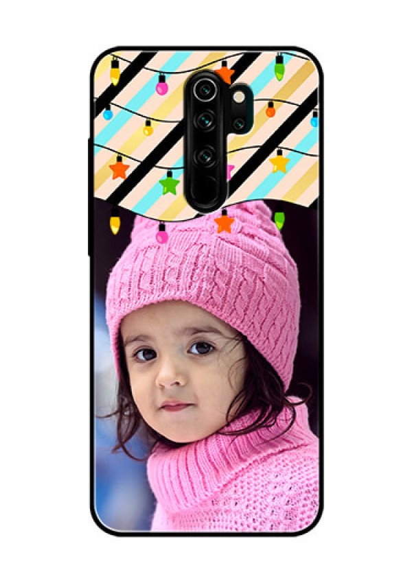 Redmi Note 8 Pro Custom Glass Mobile Case  - Lights Hanging Design