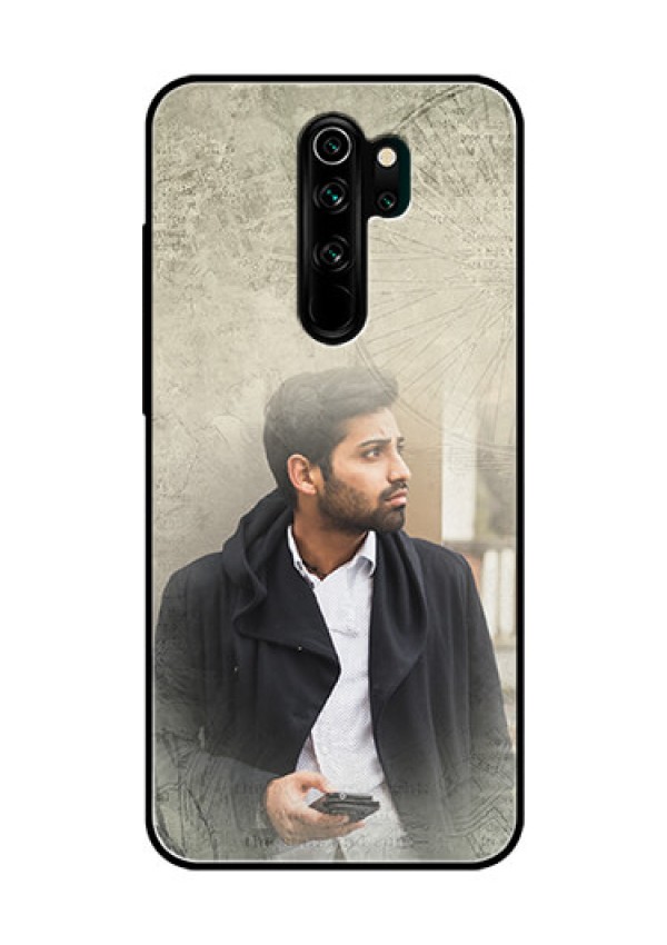 Redmi Note 8 Pro Custom Glass Phone Case  - with vintage design