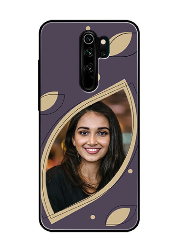 Xiaomi Redmi Note 8 Pro Custom Glass Mobile Case - Falling Leaf Design