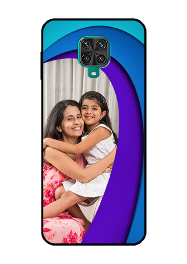 Redmi Note 9 Pro Max Photo Printing on Glass Case  - Simple Pattern Design